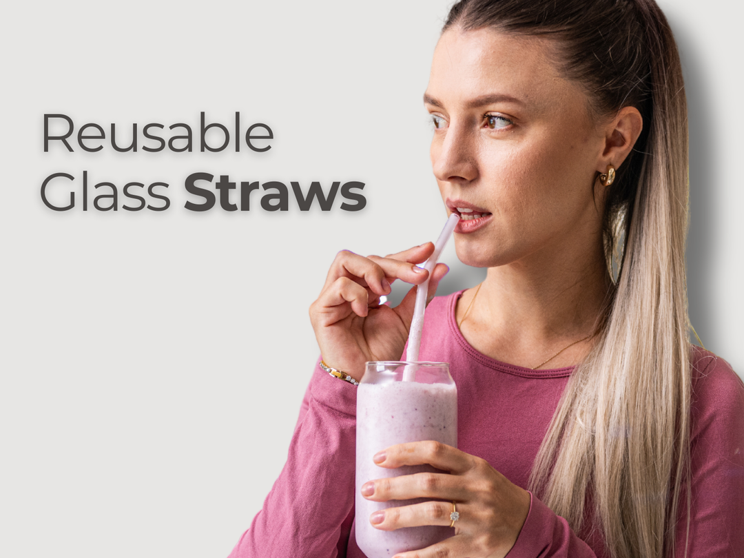 glass straws